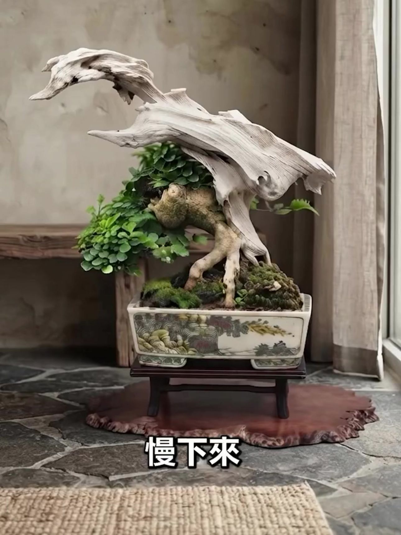 療癒盆栽讓生活慢下來,尋找內心平靜 精緻細膩的盆栽藝術品陪伴人們慢下來,重新定義生活節奏與心靈沉澱的空間美學。