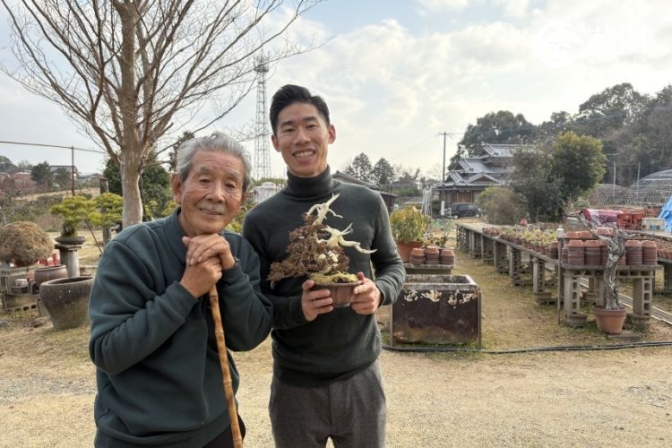 飛幾千公里只為一棵真柏！華園盆栽赴日拜師熊本老師全紀錄