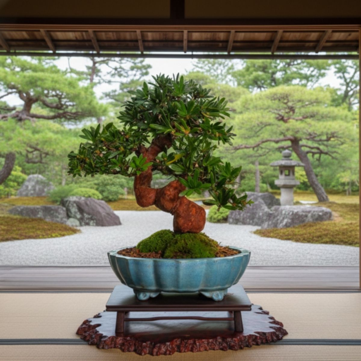 黑金剛羅漢松(Podocarpus) 小品盆栽｜葉性挺拔、新手入門第一名、招財